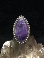 Amethyst Marquise Ring Size 9