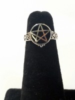 Pentagram Black Poison Ring